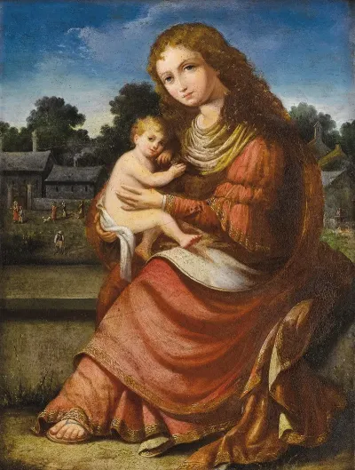 Madonna And Child 133