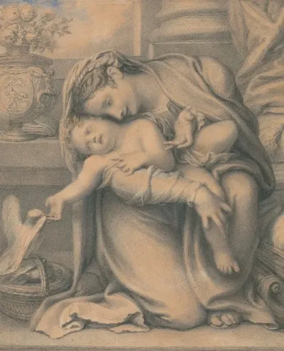 Madonna And Child 146