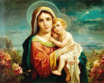 Madonna And Child 147