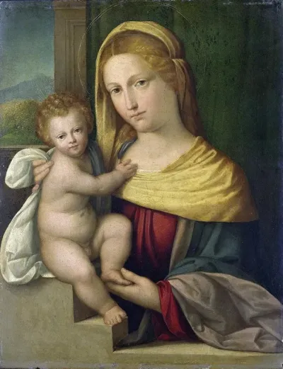 Madonna And Child 14