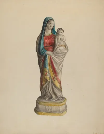Madonna And Child 155