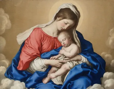 Madonna And Child 37