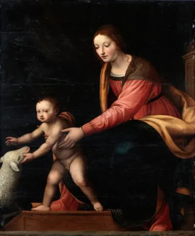 Madonna And Child 5