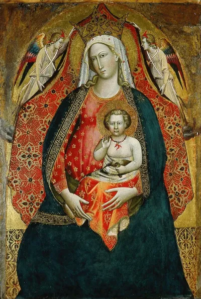 Madonna And Child With Angels 2
