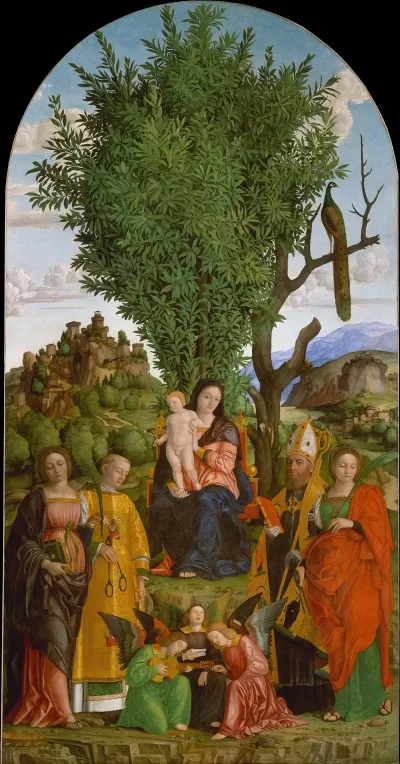 Madonna And Child With Saints 10