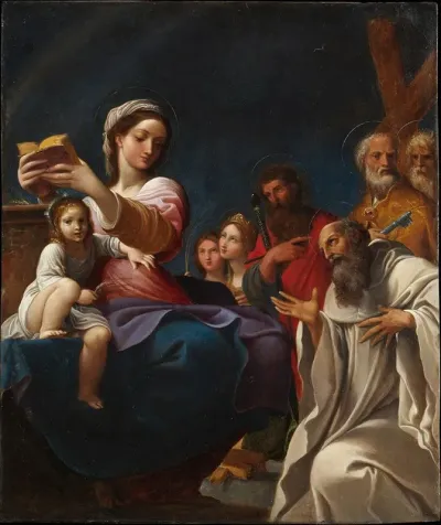 Madonna And Child With Saints 2