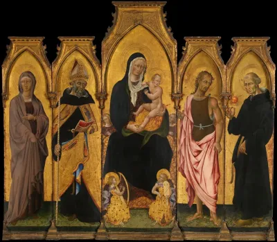 Madonna And Child With Saints 9