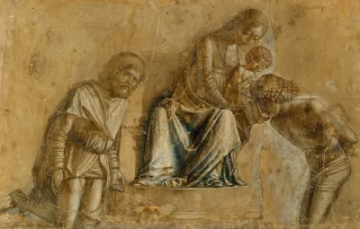 Madonna And Child With Saints Roch And Sebastian
