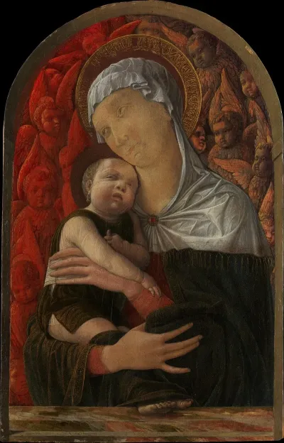 Madonna And Child With Seraphim And Cherubim