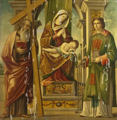 Madonna And Child With St Andrew And St Lawrence