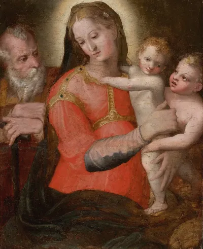 Madonna And Child With St John 3