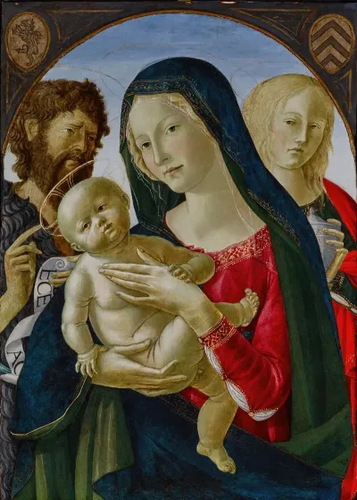 Madonna And Child With St John The Baptist And St Mary Magdalene 2