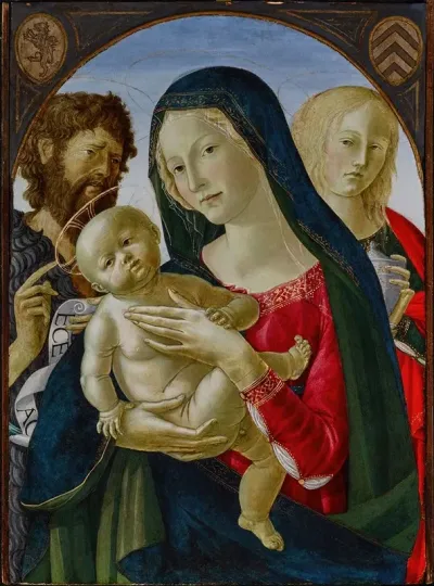 Madonna And Child With St John The Baptist And St Mary Magdalene