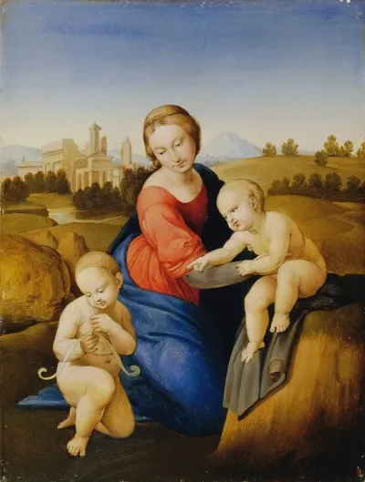 Madonna And Child With St John The Boy