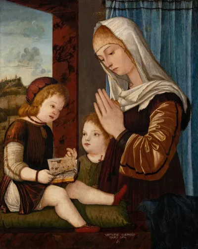 Madonna And Child With The Infant St John 3