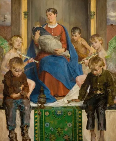 Madonna And Children 2