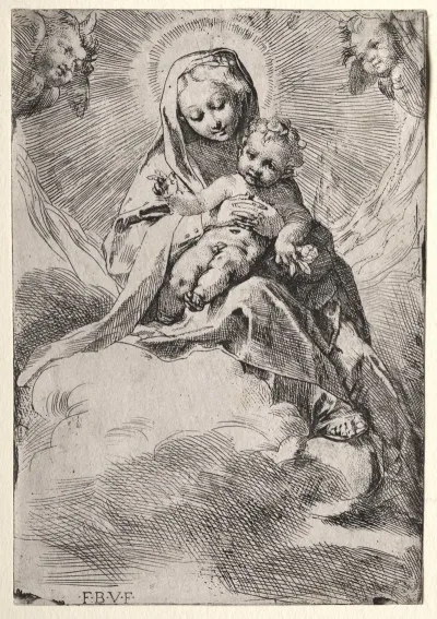 Madonna In The Clouds 2