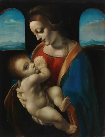 Madonna Litta Copy After Leonardo Da Vinci