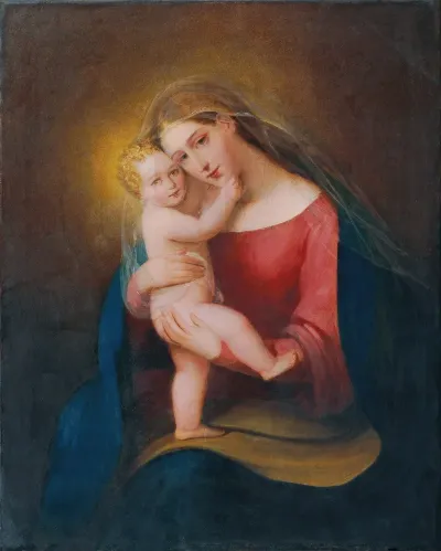 Madonna Mit Kind 3