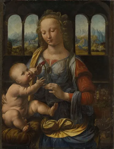 Madonna Of The Carnation