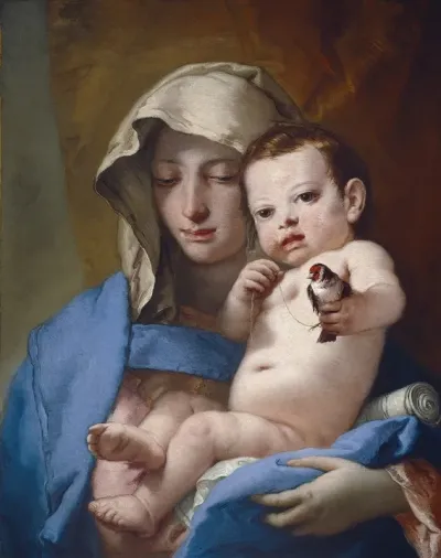 Madonna Of The Goldfinch