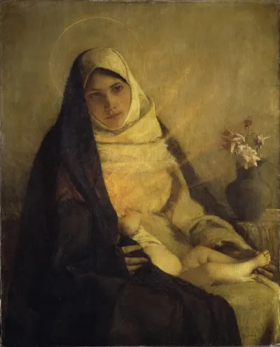 Madonna Of The Rose