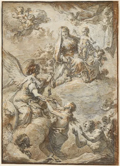 Madonna Rescuing Souls From Purgatory