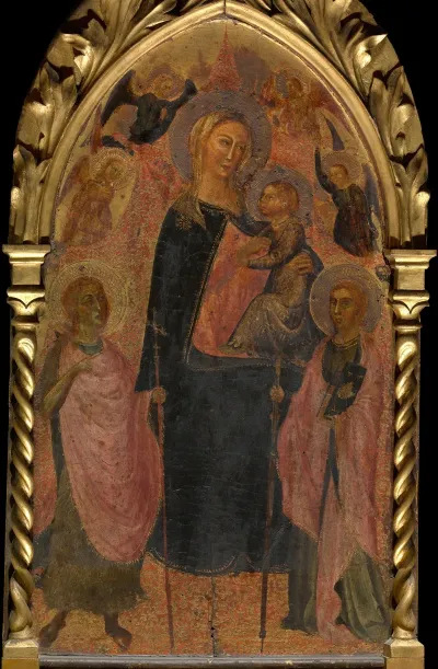 Madonna With Angels And Saints