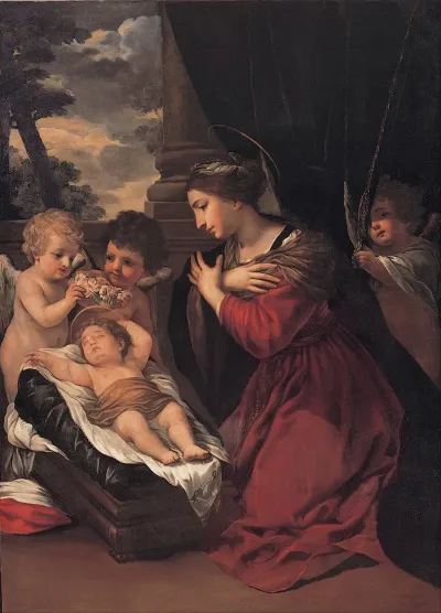 Madonna With The Child And Angels 3