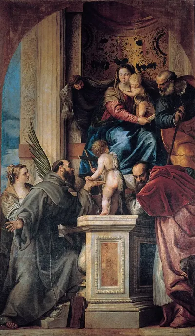 Madonna With The Child And The Holy Ones