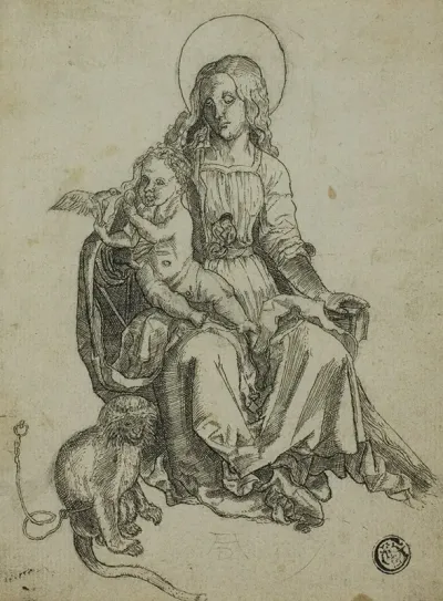 Madonna With The Monkey