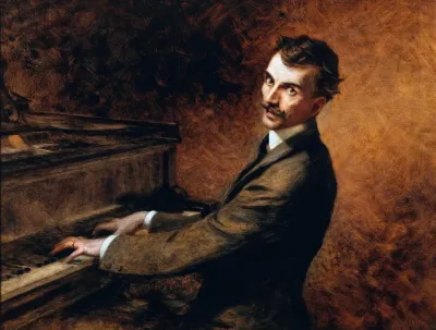 Maestro Arturo Toscanini 1867 1957 At The Piano