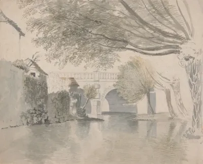 Magdalen Bridge Near Oxford