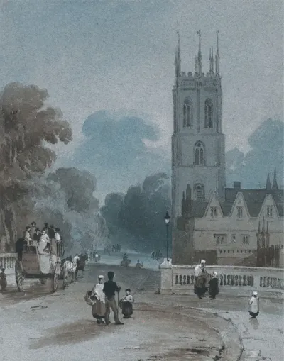 Magdalen Tower And Bridge Oxford
