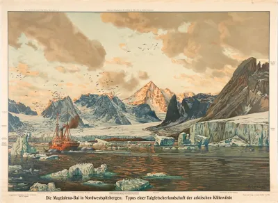 Magdalenebugten On Northwest Spitsbergen