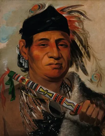 Mah Kee Mee Teuv Grizzly Bear Chief Of The Tribe