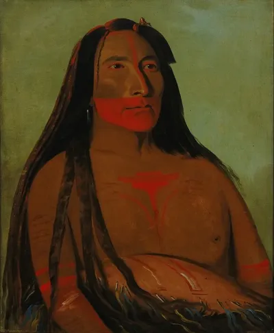Mah To Toh Pa Four Bears Second Chief In Mourning