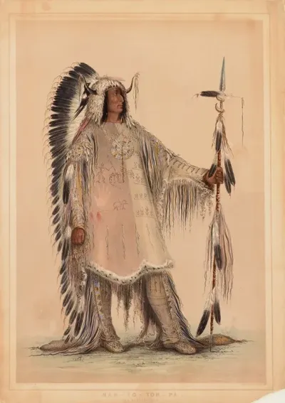 Mah To Toh Pa The Mandan Chief