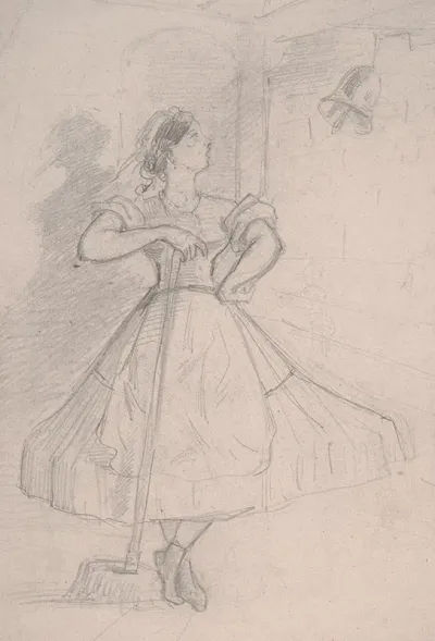 Maid With A Mop