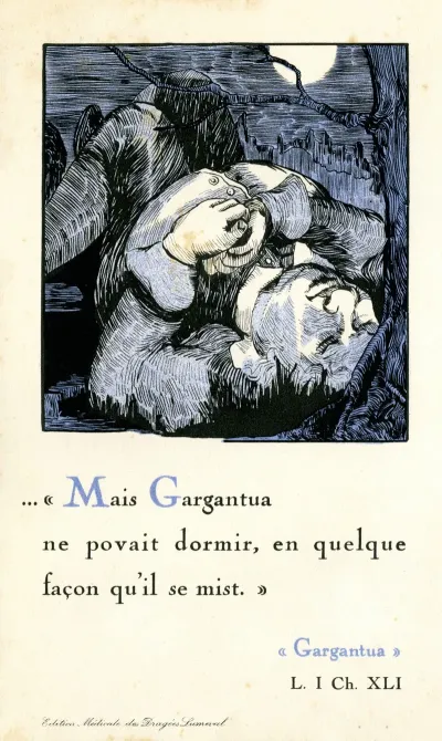 Mais Gargantua Ne Povait Dormir