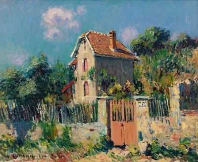 Maison A La Grille Rose Environs De Pontoise