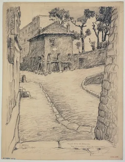 Maison De Berlioz Rue Saint Vincent Et Rue Du Mont Cenis