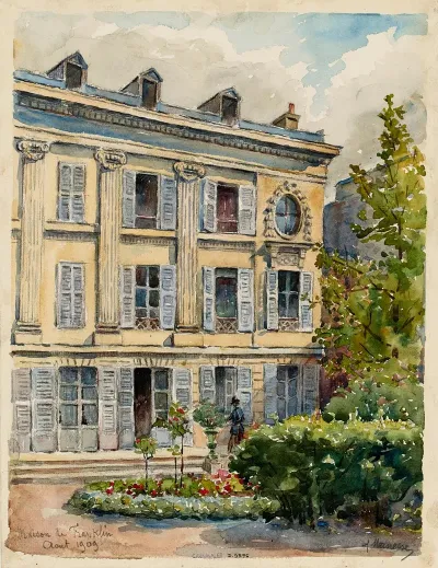 Maison De Franklin Rue Raynouard A Passy