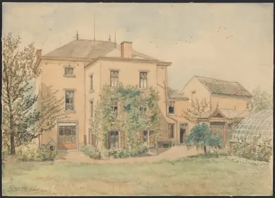 Maison De La Famille Du Notaire Emile Jacqmain Boucqueau Bouqueau A Jumet