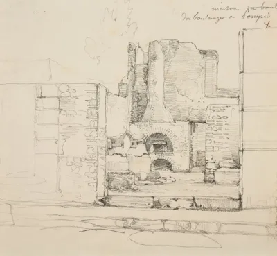 Maison Du Boulanger A Pompei