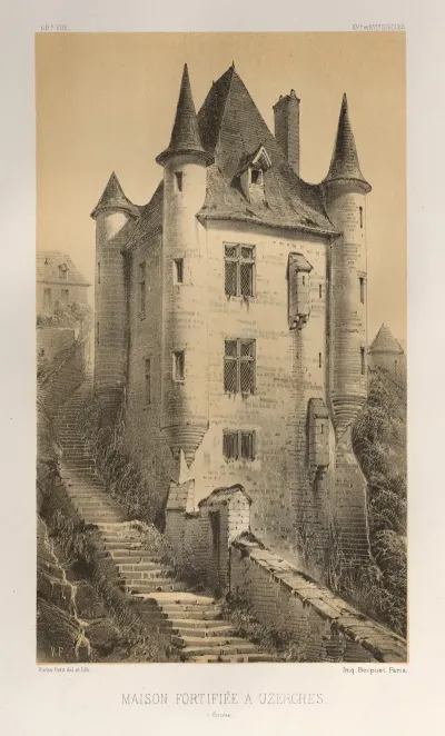 Maison Fortifiee A Uzerches Correre