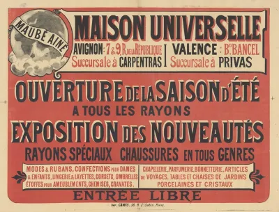 Maison Universelle Maube Aine Avignon Succursale A Carpentras Valence Succursale A Privas