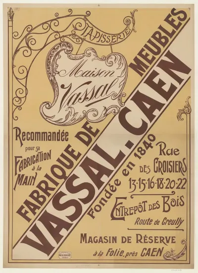 Maison Vassal Fabrique De Meubles Vassal Caen Recommandee Pour Sa Fabrication A La Main Fondee En 1840