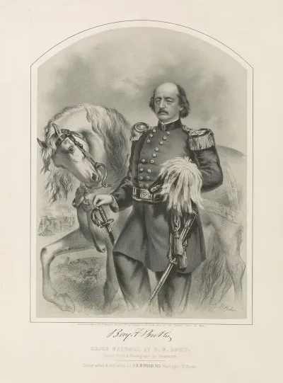 Major General Of U S Army Benjamin F Butler