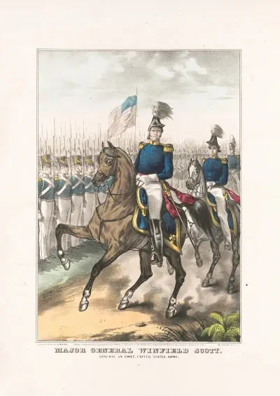 Major General Winfield Scott General In Chief United States Army